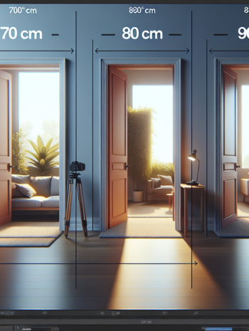 Jaki otwór pod drzwi 70, 80 i 90 cm? Wymiary i zasady montażu