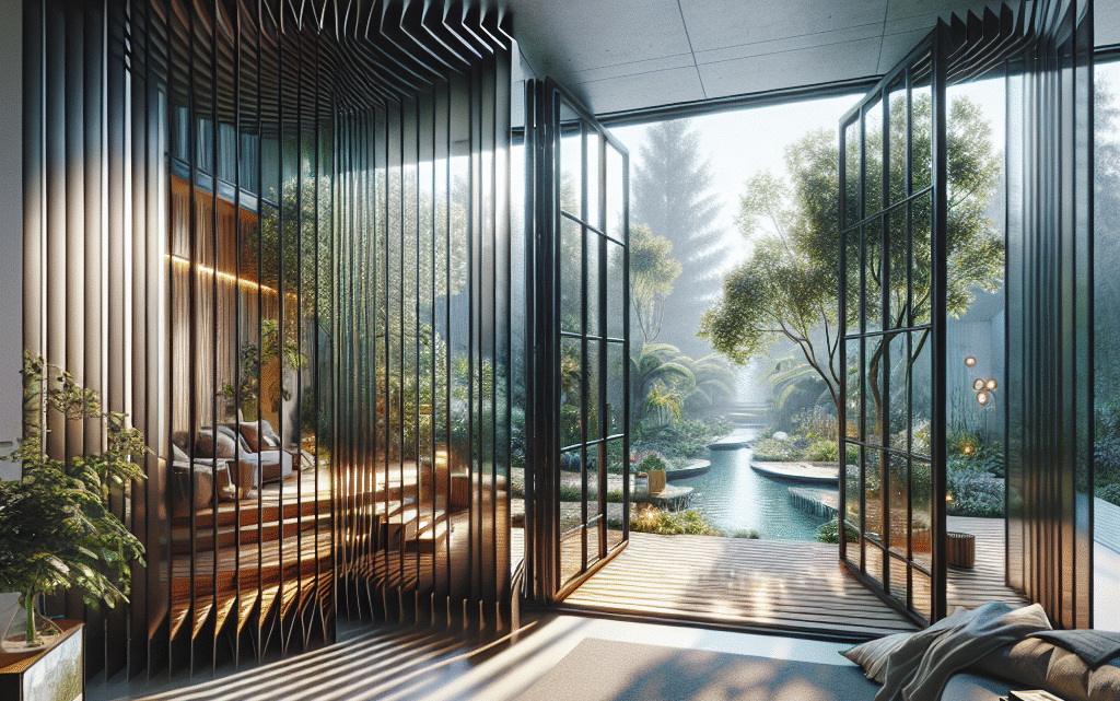 Drzwi harmonijkowe do ogrodu zimowego i tarasu – nowy sposób na otwartą przestrzeń