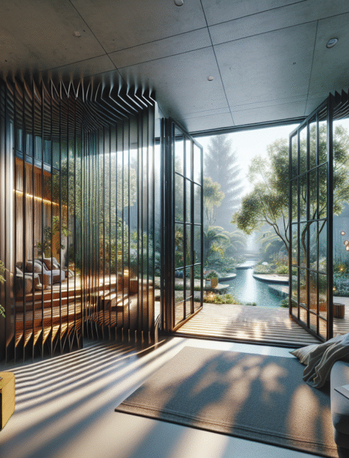 Drzwi harmonijkowe do ogrodu zimowego i tarasu – nowy sposób na otwartą przestrzeń